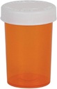 Ézy adagoló tabletta, gyógyszer, vitamintartály és injekciós üveg, 20 dram tároló, gyermek-ellenálló kupak (180-as eset)