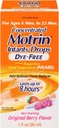 Motrin koncentrált csecsemők csepp Dye- mentes Original Berry Flavor - 1 oz, csomag 4