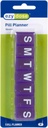 EZY DOSE Hetente (7- nap) Pill Organizer, Daily Vitamin Planner, Medicine Container, Case of Supplements and Fish Oils, Közepes kompartmentek, Színek változhatnak, Készült az USA-ban
