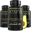 (3 csomag) Okosabb D3-vitamin 5000 NE Avocado Oil 125mcg 270 Mini Softgels