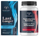 Promessing Delay Spray neki (7.4 ml) + tesztoszteron booster for men supplement with Tongkat Ali (Longjack), KSM-66 Ashwagandha, Horny Goat Weed, Energy, Stamina