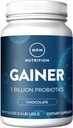 MRM Nutrition Gainer Protein probiotics + Postbiotics 124; Chocolate Flavored Y. 124; 25g Protein124; Whey Concentration + Isolate + Micellar Casein