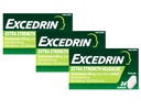 Excedrin Extra Strength - 24 Caplet, 3-as csomag