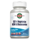 KAL 100% Vegetáriánus MSM & Glükozamin - Egészséges közös támogatás - Vegán glükozamin és MSM kiegészítés - Made Without Shellfish - Lab ellenőrzött - 60- nap garancia - 60 szerváció, 60 tabletta