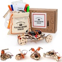 Robotika Engineering Kit n.e.124; Tervezett Scientific 124; 50 Plus Alkatrész 124; 10 Plus STEM Projektek gyerekeknek 8-tól 12-ig 124; Tanulmányi elektronika, Tudomány 124; Termelő kreativitás, Grit 124; DIY Inventor Toy Gift