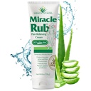 Miracle of Aloe Miracle Rub Pain Relieving Cream 8 oz, Fast & Effektív Relief for Arthritis, Muscle, and Joint Pain - Maximális hatáserősség UltraAloe Formula, Topical Analgetic