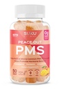 SUKU Vitamins - PMS gumi kiegészítés Chasteberryvel a PMS és Menopauza Peach Mango gumik (50 gróf)