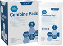 MED PRIDE Nonstick Sterile Abd Combine Pads 5x9 in Extra Absorbens Surgical Dressing for Heavy Leakage (40 gróf)