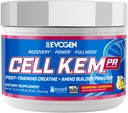 Evogen Cell K.E.M. PR - Post Workout Recovery Power & Muscle Builder 124; Creatine Monohidrát, BCAA Powder, EAA) 124; Supports Recovery, Strength & Fullness