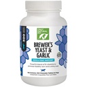 Csak Natural Pet Brewer 's Yeast & Fokhagyma rágótabletta - All- Natural Flea & Tick Prevention for Dogs - B Vitaminokkal dúsított - Prototes Egészséges bőr és kabát - 300 Count Tabletta