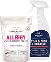 Rocco & Roxie Cat Allergia kiegészítők & Stain & Odor Eliminator Bundle