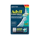 Advil Liqui- Gels minis Pain Reliever és láz csökkentő, fájdalomcsillapító felnőttek számára Ibuprofen 200mg fájdalom enyhítésére - 8 folyékony töltött kapszula