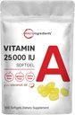 Mikro összetevők Maximális hatáserősség A-vitamin 25000 NE