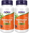 Most kiegészítők, Sambucus Zinc- C Elderberry koncentrátum és C-vitamin, 60 Lozenges (csomag 2)
