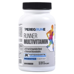 Runner multivitamin - Engured Vitamin antioxidánsokkal egészség / Running Recovery - Complex B Complex a tartósság, energia - probiotikumok, egész élelmiszerek - Certified Running Supplements