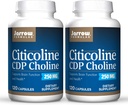 Jarrow Formulas Citicoline (CDP kolin) 250 mg - 120 kapszula, 2 darabos csomag - Brain Health & Watch Performance