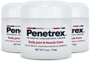 Penetrex Joint & Muscle Therapy - Soothing Comfort for Back, Neck, Hands, Feet - Premium egész test rub Arnica, B6 MSM-vitamin & Boswellia - 4oz Cream (3 csomag)