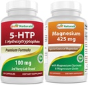 Best Naturals 5- HTP (5- hidroxitriptofán) 100 mg & Magnézium Glicinate 425 mg