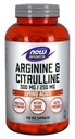 MOST Sports Nutrition, Arginine & Citrulline 500 mg / 250 mg, Amino Acids, 240 Veg kapszula