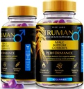 Rize labors (2 Pack) Truman Gumies, Truman férfiaknak, Truman teljesítmény kiegészítés Vélemények, Truman Gumi, Tru Man támogatás, Tru Man All- Természeti kiegészítés, Gomitas (120 Gumies)