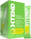 Xtend XTEND Egészséges hidratáló Lemon Lime 124; Zero Sugar Superior Hydration Power Packaets