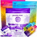 lila fa Premium 3x1 Combo: Post- Celebration Wellness Pills, Organic Hydration, Következő nap Energy Stick Packaets