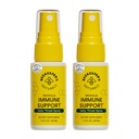 Beeager 's Naturals Propolis Throat Spray, Natural Immune Support & Sore Throat Relief - Antioxidánsok, Keto, Paleo, Gluten- Free, 1.0 oz (2. csomag)