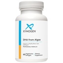 XYMOGEN DHA Algák - DHA Omega3 kiegészítés - Támogatja az agy, szem, szív + immunegészség (60 Softgels)