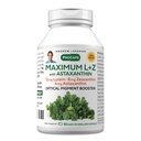 ANDREW LESSMAN Maximum L + Z Astaxantin 60 Softgels - 12 mg Lutein, 6 mg Zeaxantin, 4 mg Astaxantin. KulcsNutritents to Support Eye and Brain Health, and Promote Egészséges látás.