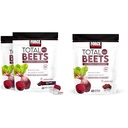 Erőfaktor Total Beets Soft Chews Beetroot, Nitrates, L- citrullin, Grapeseed kivonat és antioxidánsok, Egészséges energia kiegészítés, 120 Count 2- Pack & 60 Count