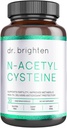 Dr. Brighten N- Acetil- Cystein (NAC) - Erőteljes Glothion Precisor Amino Aminosav kiegészítés az optimális méregtelenítéshez, immunfunkcióhoz és PCOS - 30 kapszula
