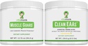 VitaMonk Muscle Guard & Clean EAA Bundle, HMB, EAA, D-vitamin, magnézium, 9 esszenciális Amino Acides for Muscle Growth, Recovery & Performance, Lemonade Flavor, No Manual Sweeteners