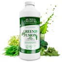 Buried Treasure Green20 Fusion – Superfood-Mischung mit Vollagen für Haut, Haare und gemeinsame Unterstützung, Pflanzenbasiert, Vegan, Non-GMO Gluten-Free, Dairy-Free, Soja-Free, 32oz Liquid
