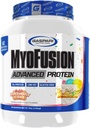 Gaspari Nutrition Myofusion Advanced Protein, Protein Blend with Whey Protein, Casein Protein and Isolate Protein, Low Fat and Gluten Free (Születésnapi torta, 4 font)
