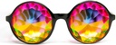 GloFX Xtra Lite Kaleidoscope üvegek 124; Könnyűsúlyú üveg kristály EDM Fesztivál Diffraction üvegek