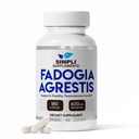 Fadogia Agrestis 600mg természetes tesztoszteron támogatás 124; Promotes Muscle Growth, Energy, Drive, Stamina, és Mood, 124; Non-GMO, Vegan, Gluten- Free X4; 180 Capsules