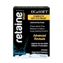 OCuSOFT Retaine MGD szemészeti emulzió - Teljes száraz szem-megkönnyebbülés - Nyugtató vörös és irritált szemek - 30 Count Preservative- Free Single- Use Containers - 0.01 Fl Oz