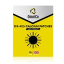 OmniCo - D3 + K2 + kalcium tapaszok - 30 csomag