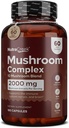 Gomba Komplexum 124; Cordyceps Gomba, Reishi, Shiitake, Maitake és Oroszlánok Mane kiegészítés. A 10- Gomba kiegészítés Support Your Mind and Body