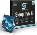 Prémium alvási foltok (48 napos ellátás), alvási tapasz felnőttek számára: Extra Erő Segítség Melatonin kibővített kiadás, Natural kun Aid to Support Women, Kid Have Night Sweet Dream