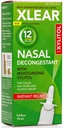 Xlear 12- óra Természetes Saline Nasal Decongestant Spray Xylitollal és Oxymetazolinnal, Instant Sinus Pressure and Congestion Relief gyerekeknek és felnőtteknek 0,5 fl oz (3-as csomag)