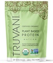 Truvani Vegan Pea Protein Promote 124; Matcha 124; 20g Szerves Növényi Alapú Protein