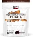 FORCE FACTOR Modern gombák Soft Chews, Chaga gombák Supplement to Support Immunity, Digestion, & Gut Health, Antioxidánsok kiegészítés, Finom Chewy Csokoládé Roll Flavor, 30 Soft Chews
