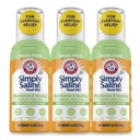 Arm & Hammer Simply Saline Moisturize & Soothe Nasal Mist, Drug- Free Moisturizing Saline Nasal Spray for Instant Relief for Dry Orose, 4.6 Oz (130 g), 3 Pack