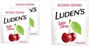 Ludens Wild Cherry Throat Drop, csomag 2, 90 Drop Each for Sore Throat Relief