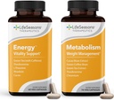 Metabolizmus súlyszabályozás és energia boosting kiegészítés - Természeti étvágycsökkentő - Cregulation Crants - Zöld tea, Kávébab, Króm, Cacao & Theobromin - 130 kapszula