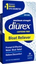 Diurex Caffeine- Free Bloat Relief, Maximum Strength, Relieve Water Bloat Discomfort, Maximum 6 óra Relief, 24 gróf