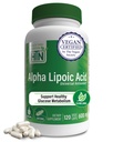 Health Thru Nutrition Alpha Lipoic Acid 600mg 120 Servings n.e.124; Certified Vegan Aviation 124; Univerzális Antioxidáns 124; Non-GMO, 3. fél tesztelt, Hypoallergén, Gluten Free, Soy Free ALA Capsules