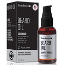 Beardbrand Beard Oil for Men with Jojoba & E-vitamin - Softens Stubble, Conditions Skin & Promotes Beard Growth 124; Teakwood, Rosemary, & Citrus Svalt A124; 2 fl oz