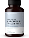 Elemek - Organic Whole Food Kalcium & Magnézium, Vegan, Gluten Free, 90 tabletta